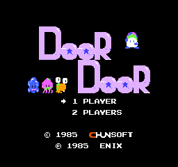 Door Door (Japan) Title Screen